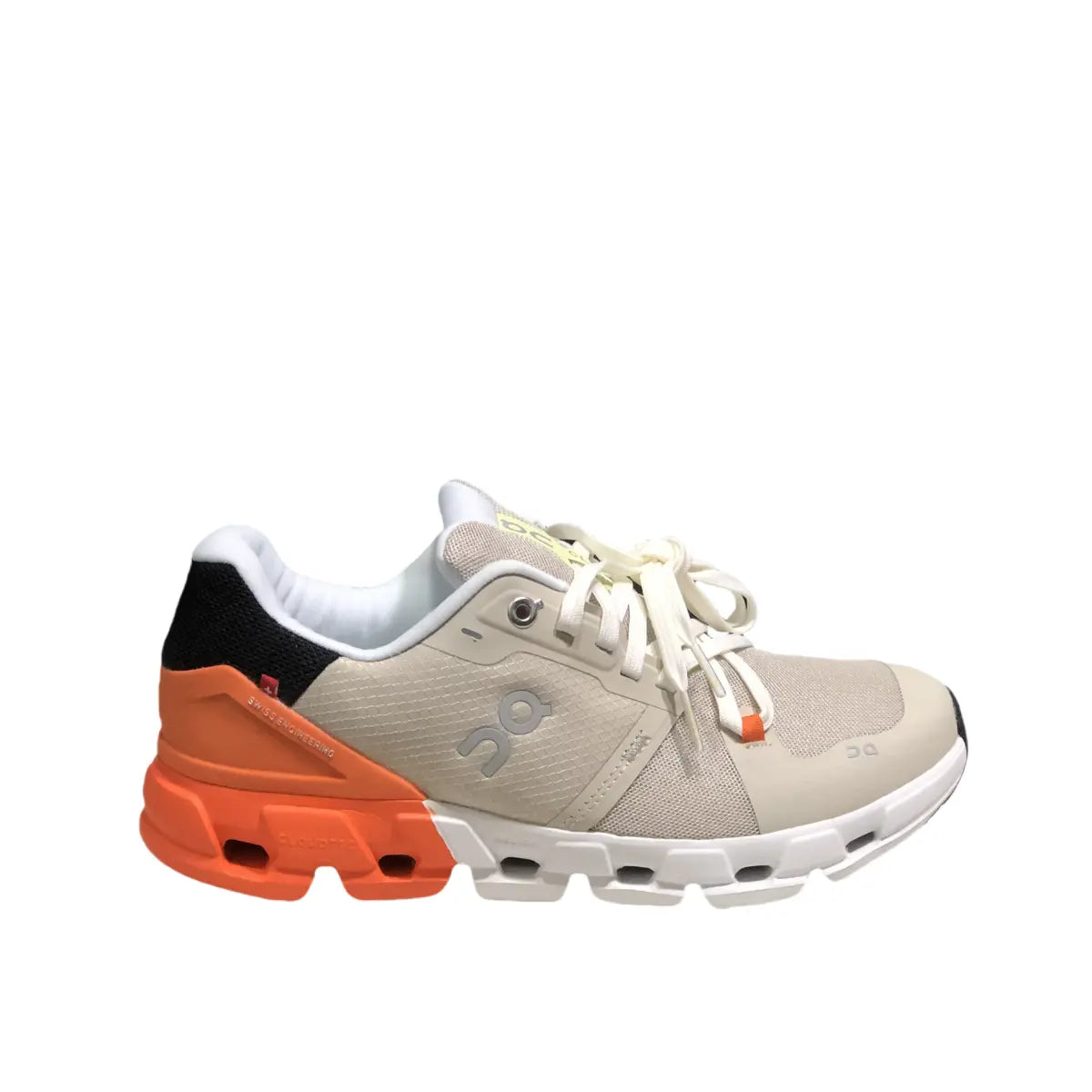 Women's On Cloudflyer 4 Soft Sand/Orange Red