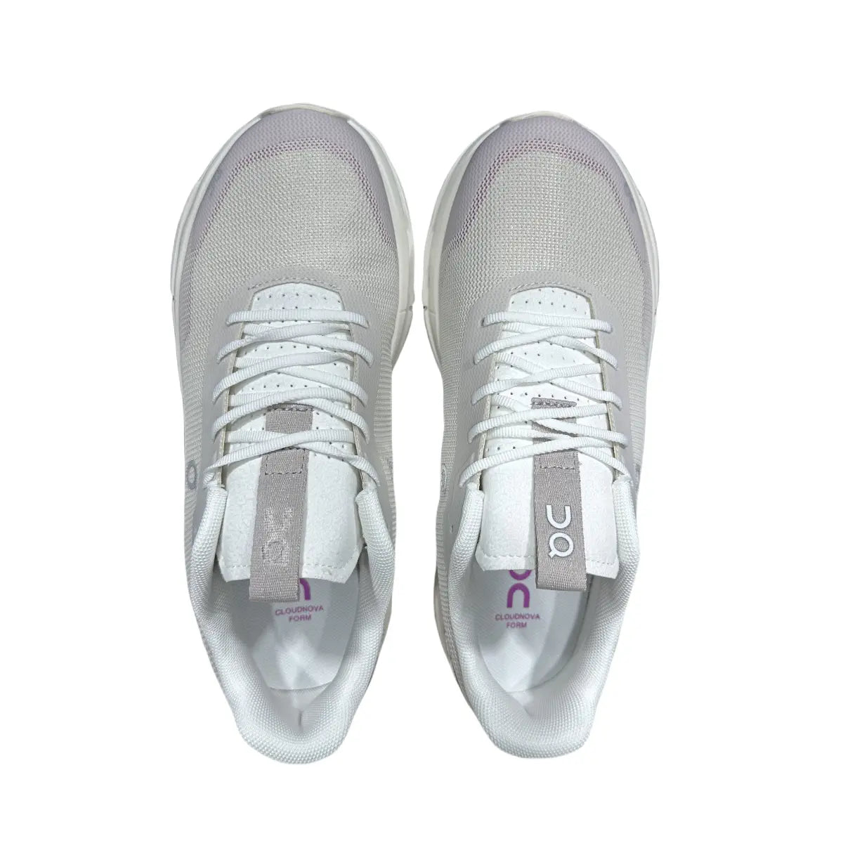 Women's On Cloudnova Form 2 Pearl White/Raspberry Red