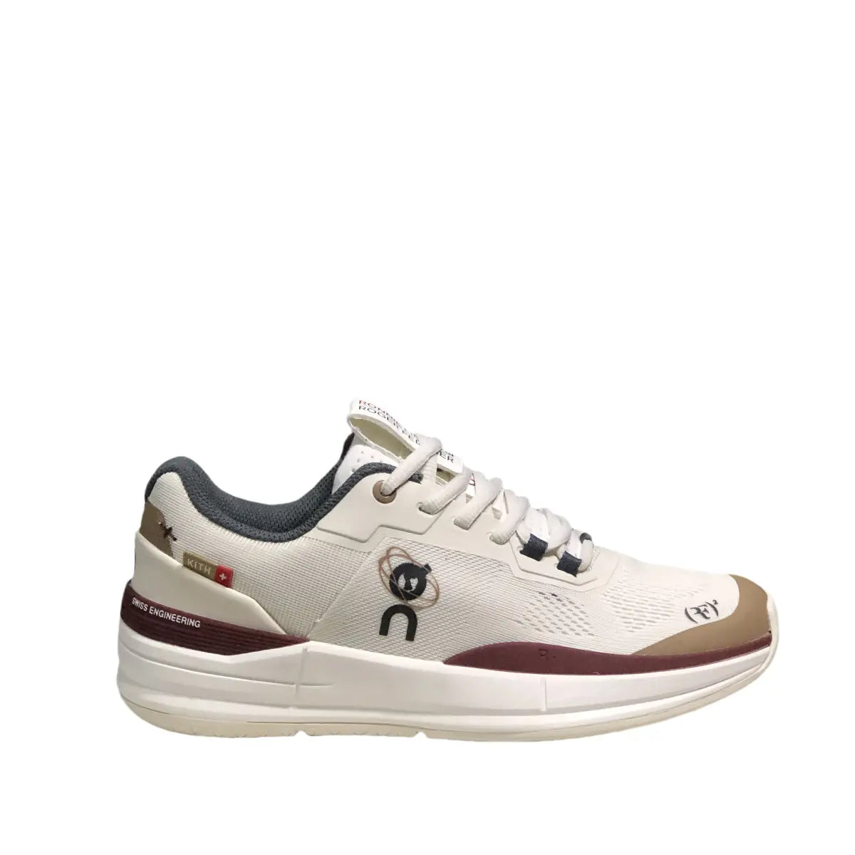 Men's On The Roger Rro Beige/Burgundy