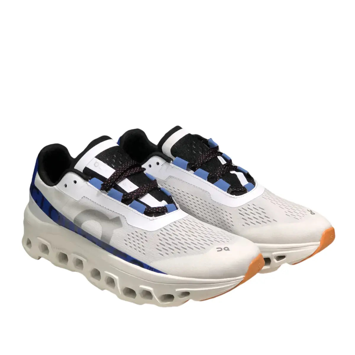 Men's On Cloudmonster Foggy White Blue