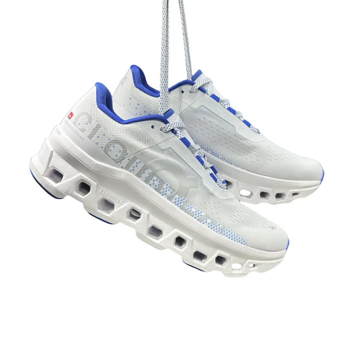 Men's On Cloudmonster White / Deep Indigo – Year of the Dragon Limited Edition）