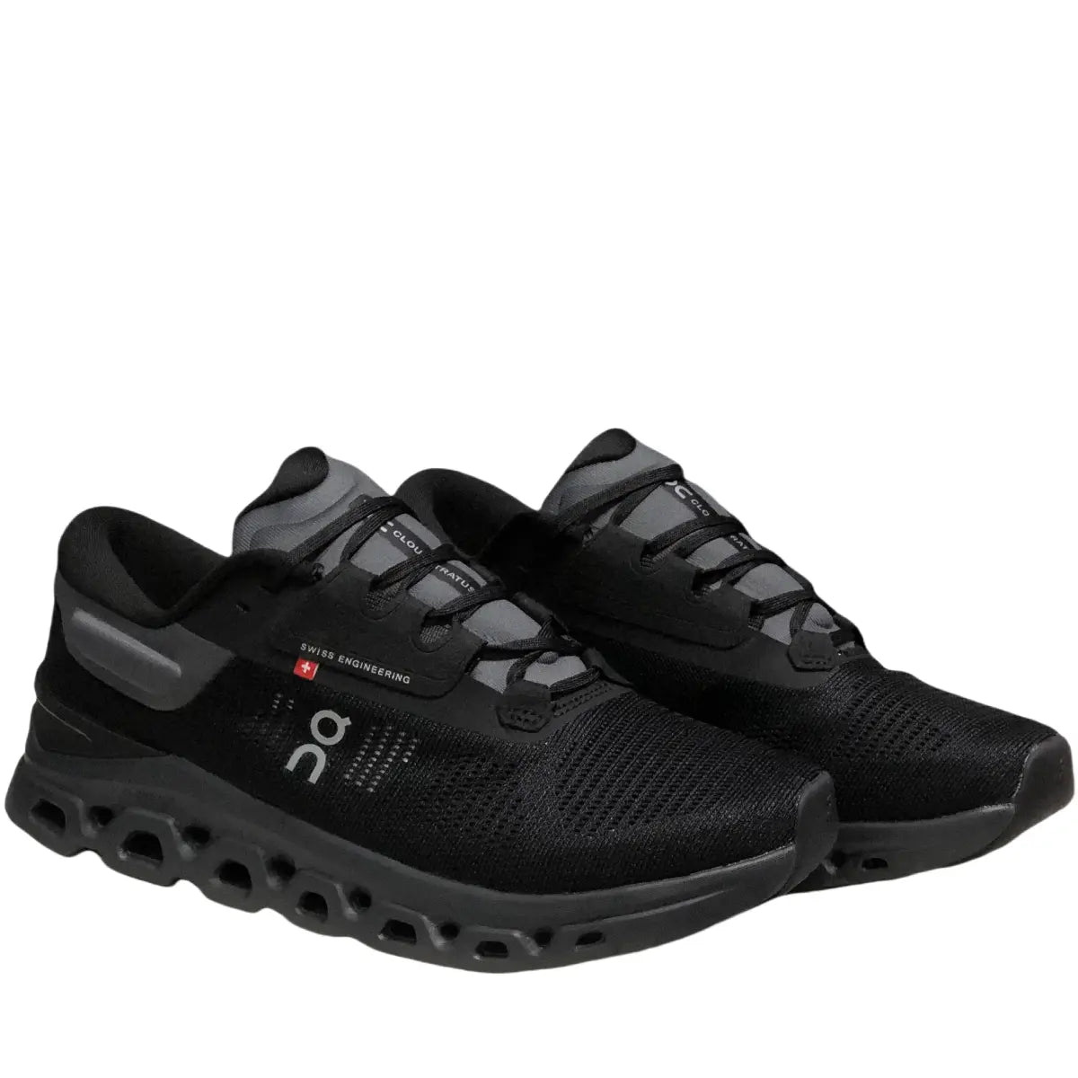 Men's On Cloudstratus 3 All Black