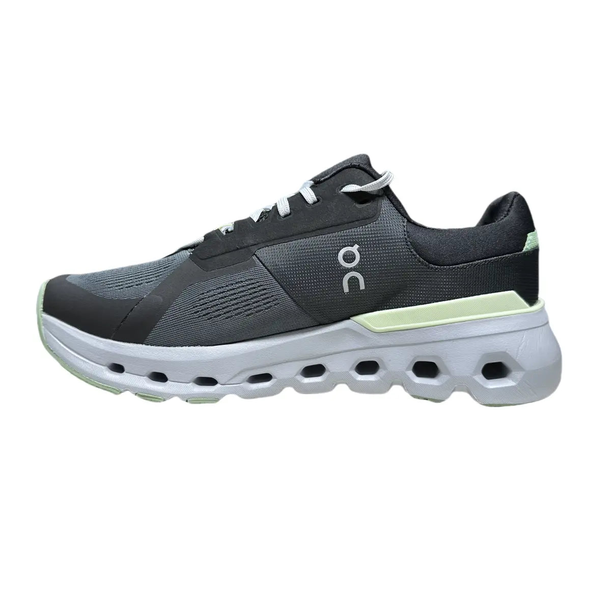 Women's On Cloudrunner 2 Dark Grey/Lima Bean Green