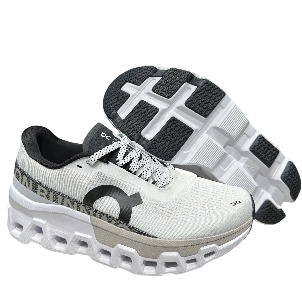 Women's On Cloudmonster 2 Undyed Natural/Fog White