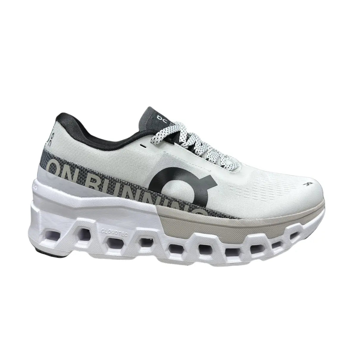 Women's On Cloudmonster 2 Undyed Natural/Fog White