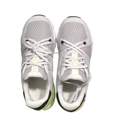 Women's On Cloudflyer 4 Glacier Grey/Macaron Green