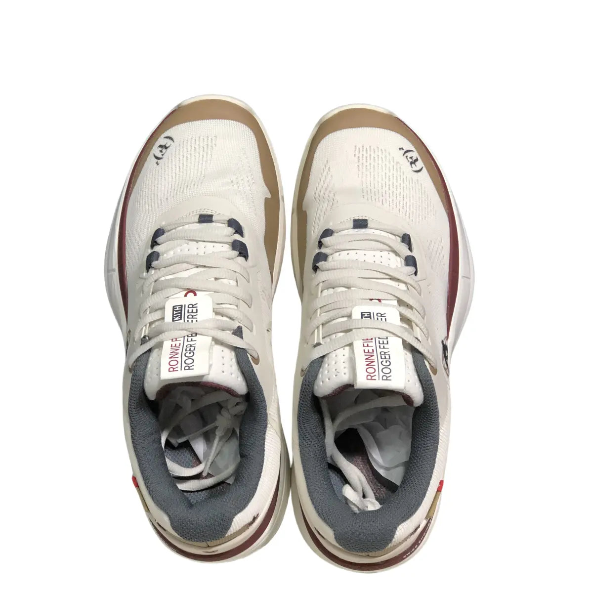 Men's On The Roger Rro Beige/Burgundy