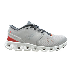 Women's On Cloud X 4 Silver/Orange Red