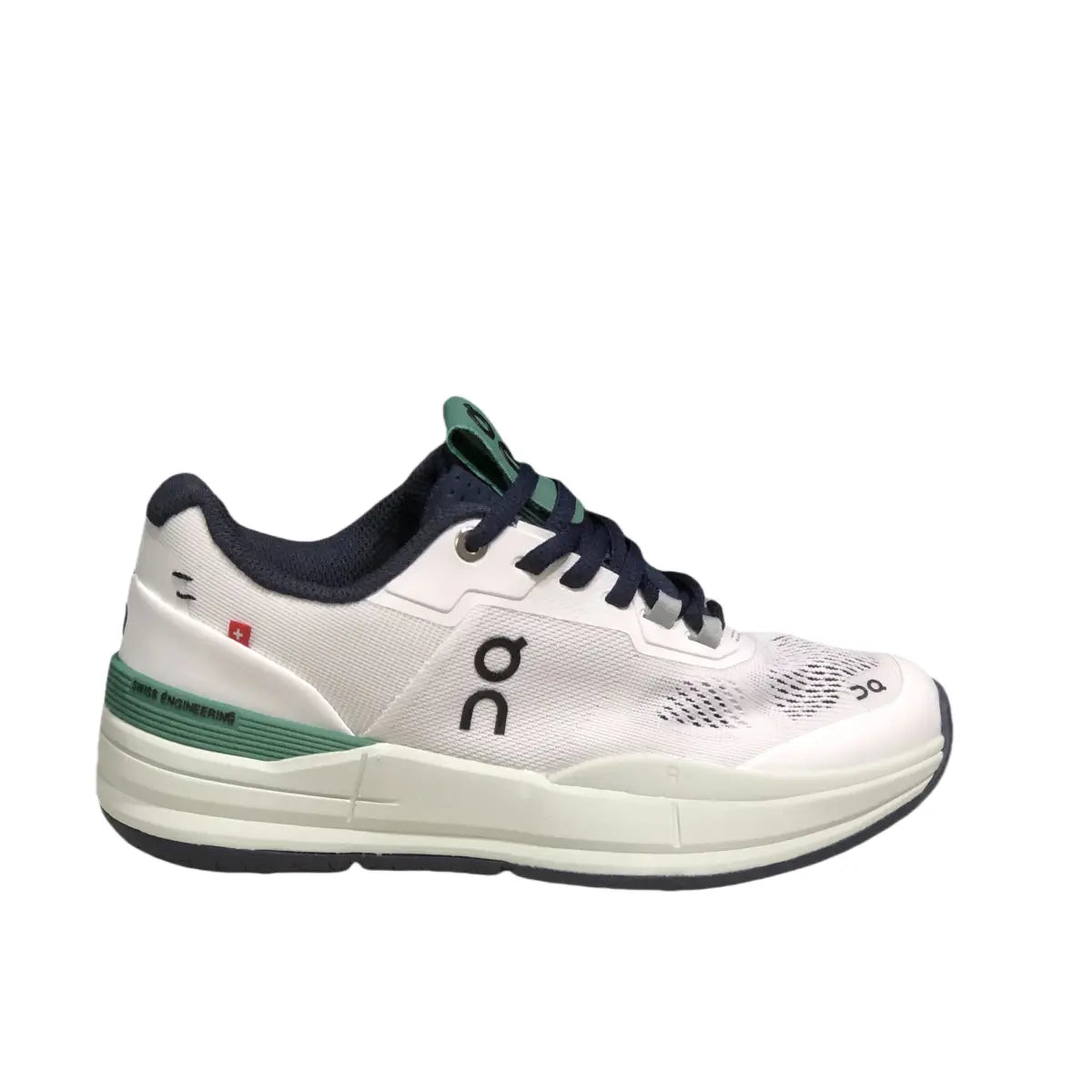 Women's On The Roger Rro White/Aloe Green
