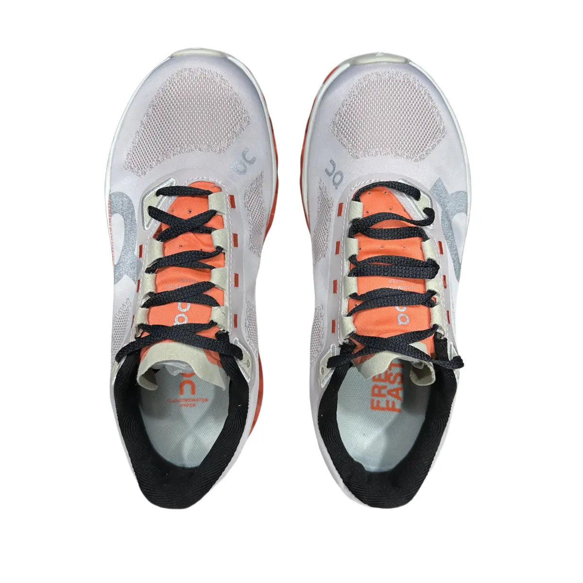 Women's On Cloudmonster Hyper Taupe/Orange Red