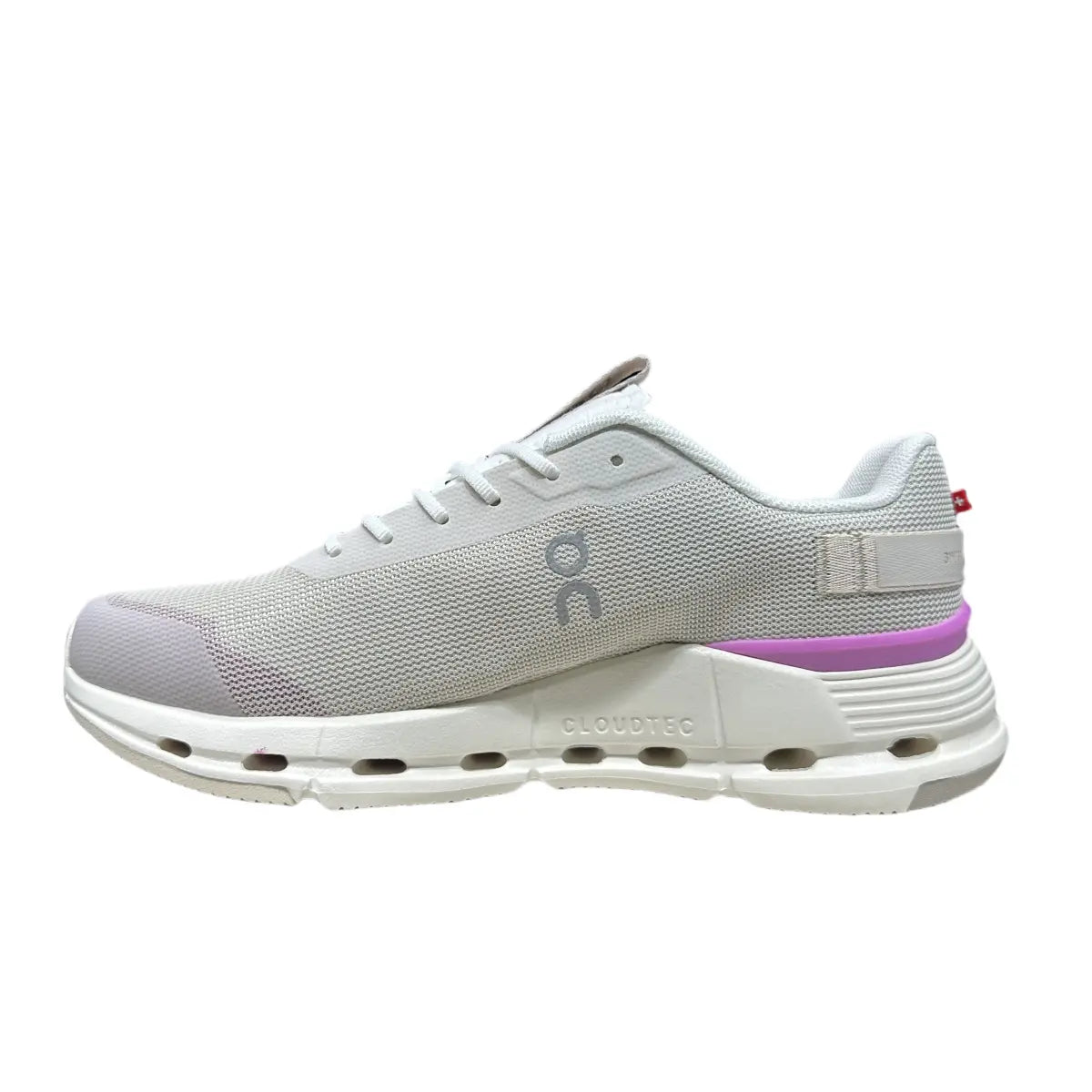 Women's On Cloudnova Form 2 Pearl White/Raspberry Red