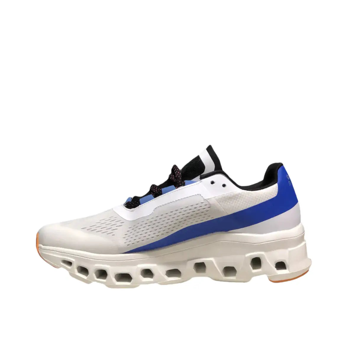 Men's On Cloudmonster Foggy White Blue